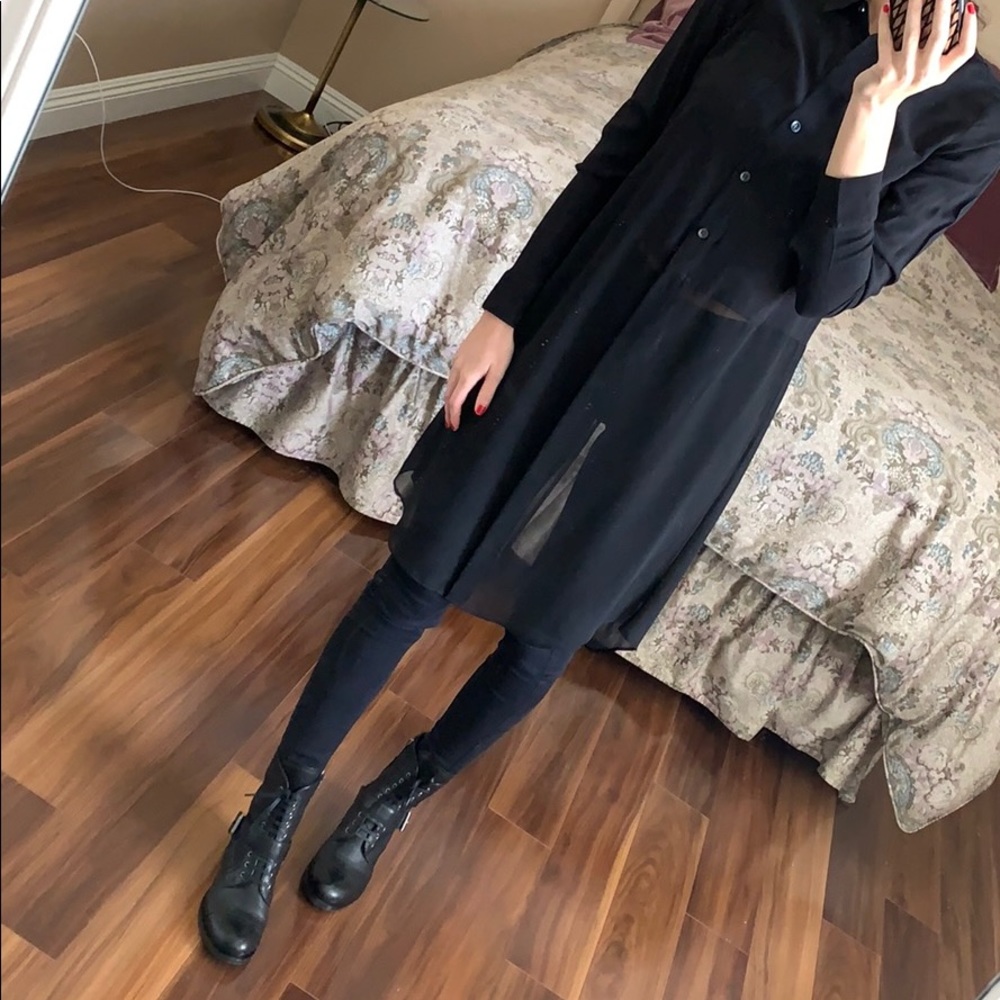 BCBGeneration Long button up shirt